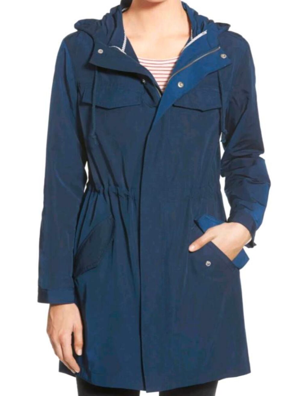 NWOT MADEWELL Hooded Anorak Jacket Size Small
